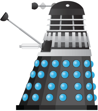 Original Solar Powered Supreme Black Dalek  