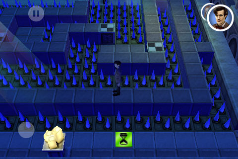 A Dalek spike maze