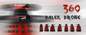 360 Red Dalek Drone