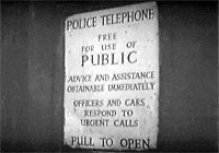 Tardis exterior 1963