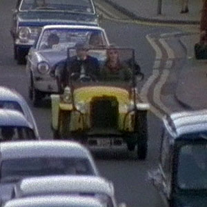 Doctor Who and the Silurians Bessie Appearance