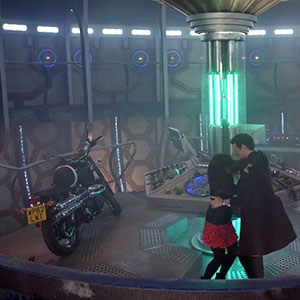 The Day of the Doctor motorbike